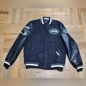 Pro Standard New York Jets NFL Bomber Jacket XL Black